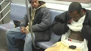 Black Amateur Brothas Doing It Ricky In Public Subway
